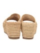 Carrie Forbes Raffia Espadrilles