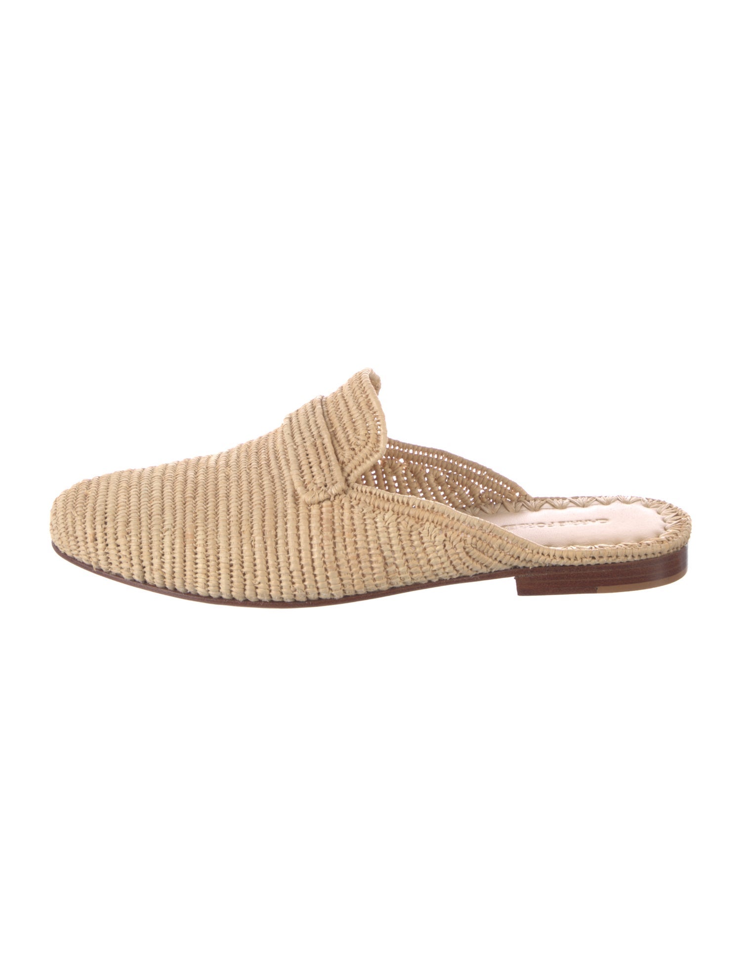 Carrie Forbes Raffia Mules