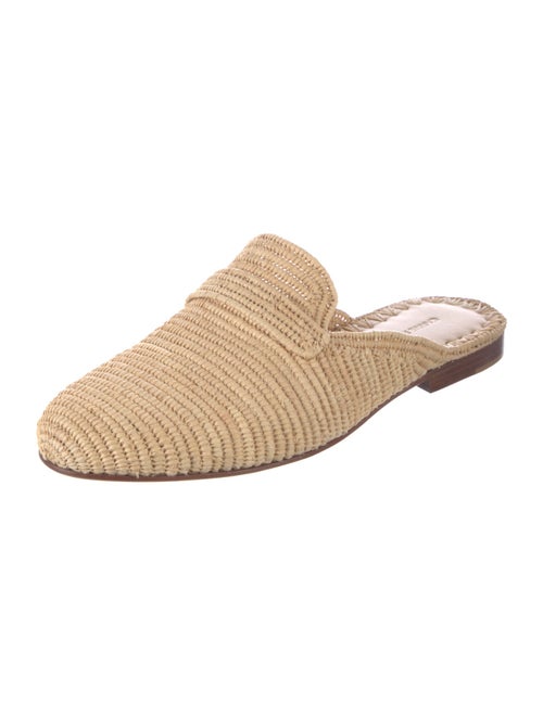 Carrie Forbes Raffia Mules
