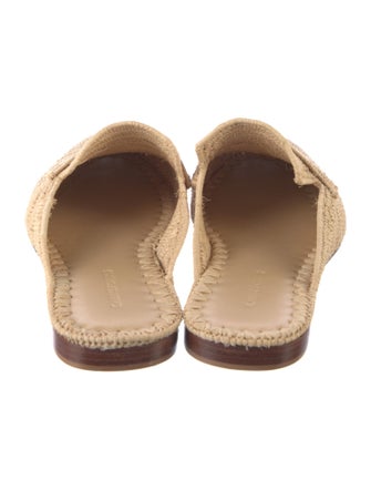 Carrie Forbes Raffia Mules