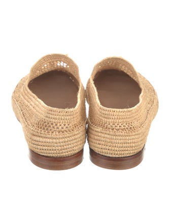 Carrie Forbes Raffia Loafers