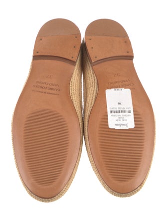 Carrie Forbes Raffia Loafers
