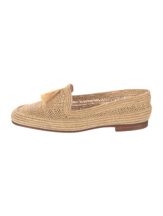 Carrie Forbes Raffia Loafers