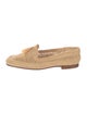 Carrie Forbes Raffia Loafers