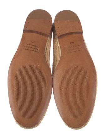 Carrie Forbes Raffia Loafers