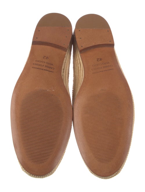 Carrie Forbes Raffia Loafers