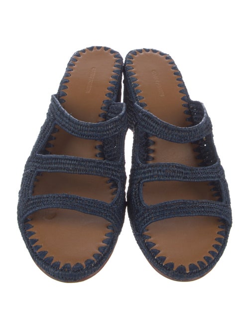 Carrie Forbes Raffia Slides