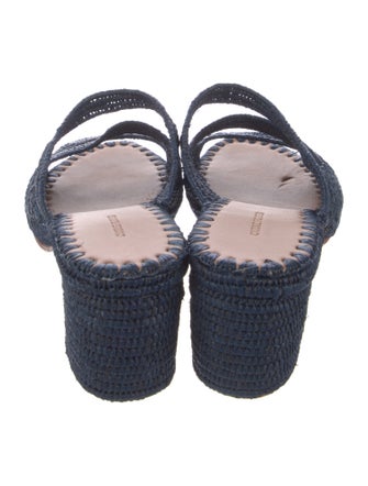 Carrie Forbes Raffia Slides