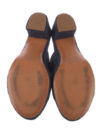 Carrie Forbes Raffia Slides
