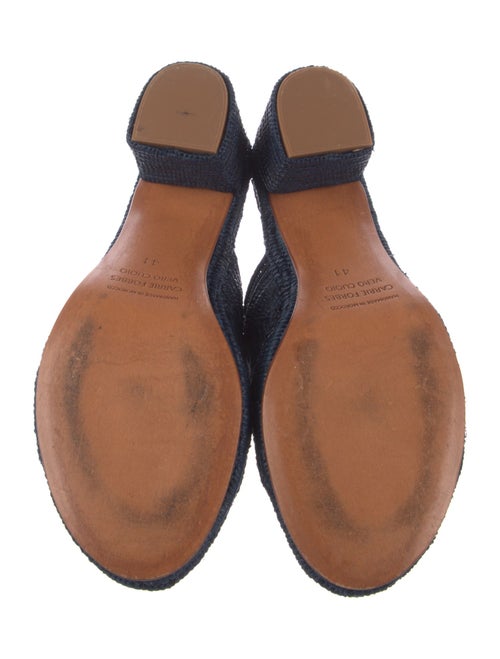 Carrie Forbes Raffia Slides