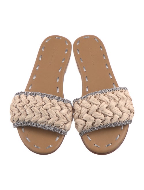 Carrie Forbes Raffia Slides