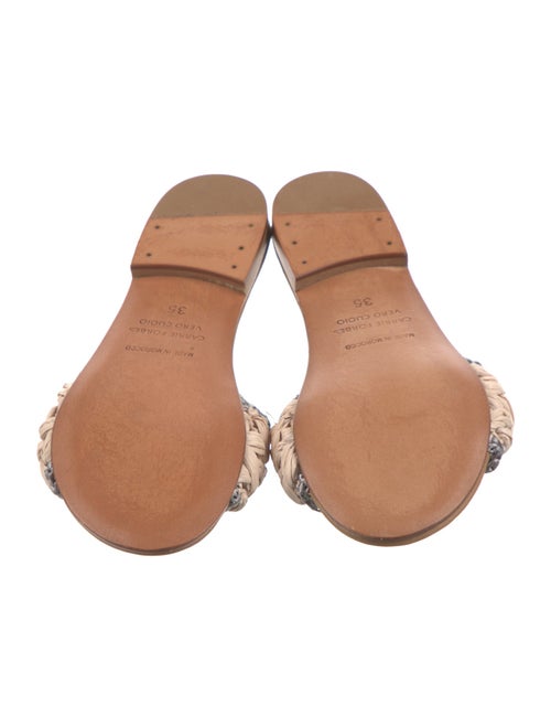 Carrie Forbes Raffia Slides