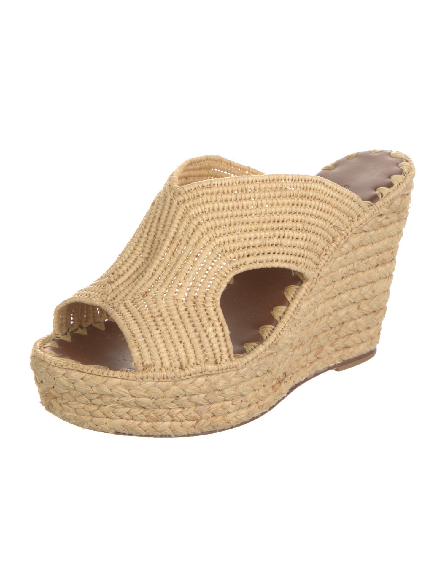 Carrie Forbes Raffia Espadrilles