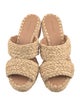 Carrie Forbes Raffia Braided Accents Espadrilles