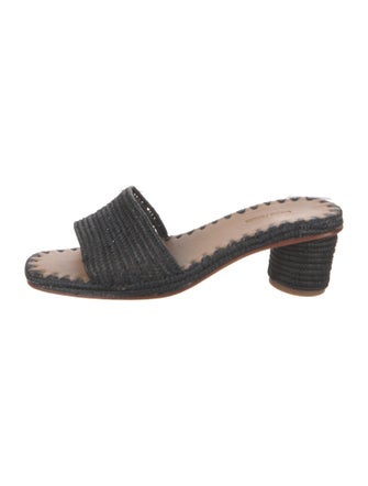 Carrie Forbes Raffia Slides