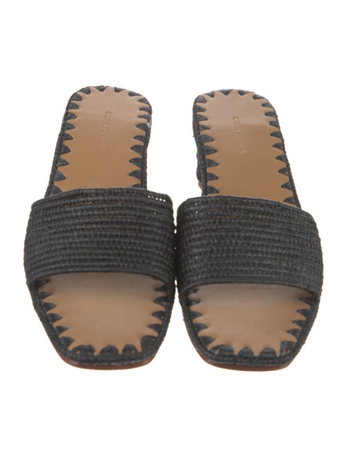 Carrie Forbes Raffia Slides