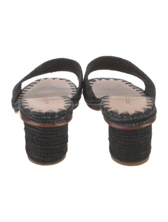 Carrie Forbes Raffia Slides
