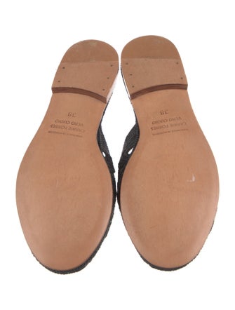 Carrie Forbes Raffia Mules