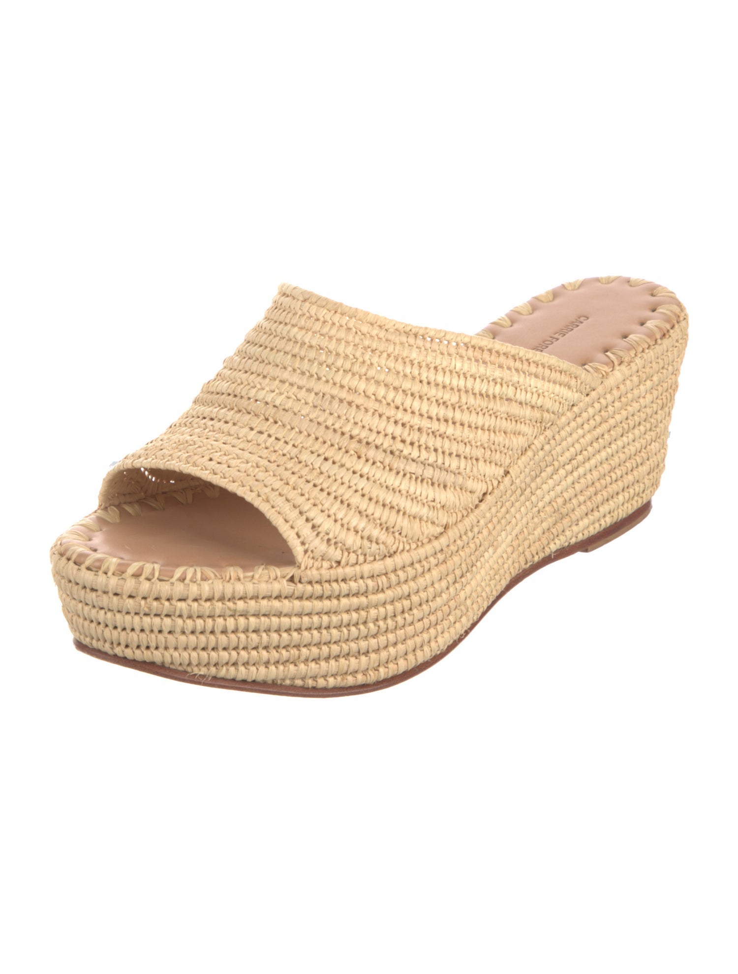 Carrie Forbes Raffia Espadrilles