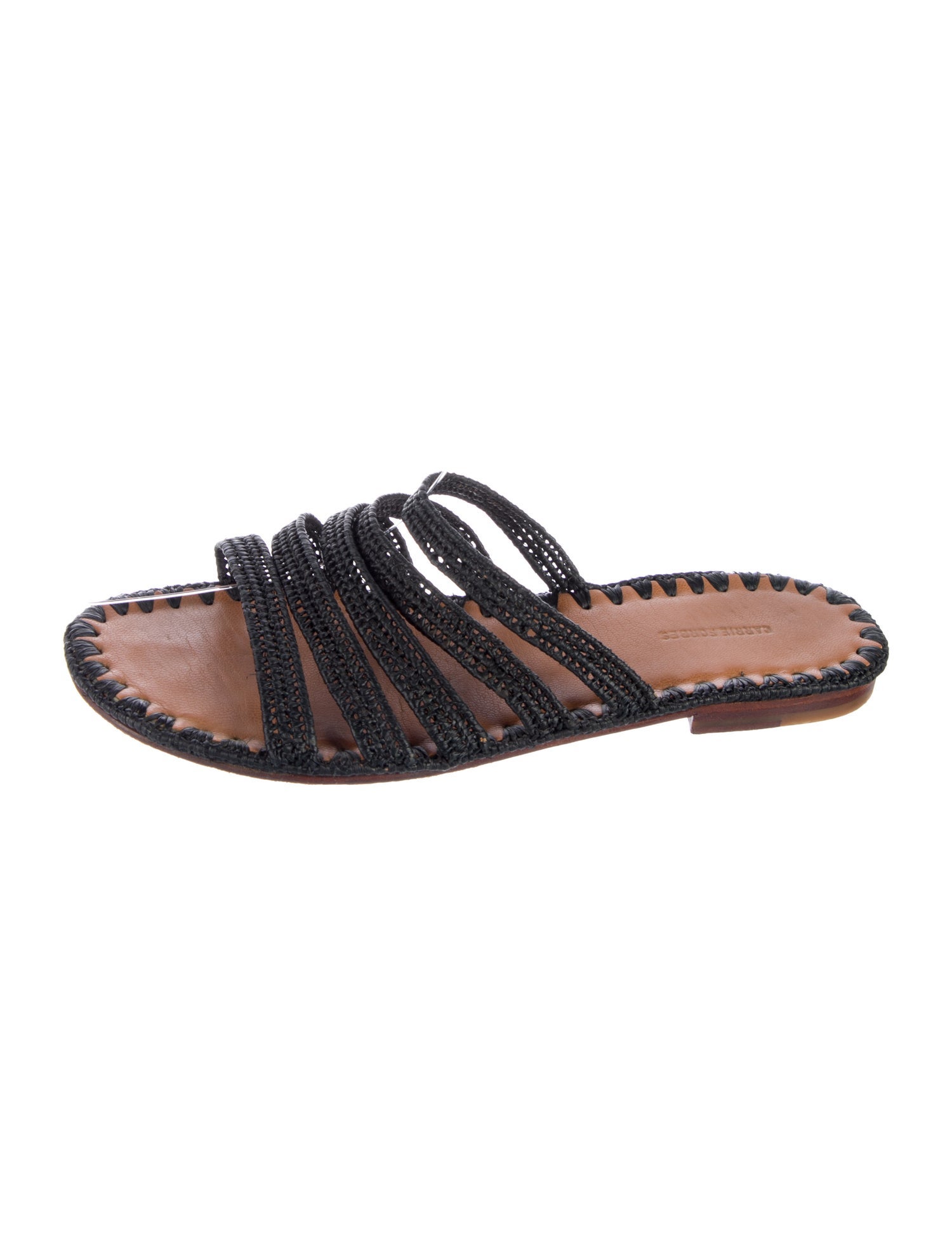 Carrie Forbes Raffia Slides