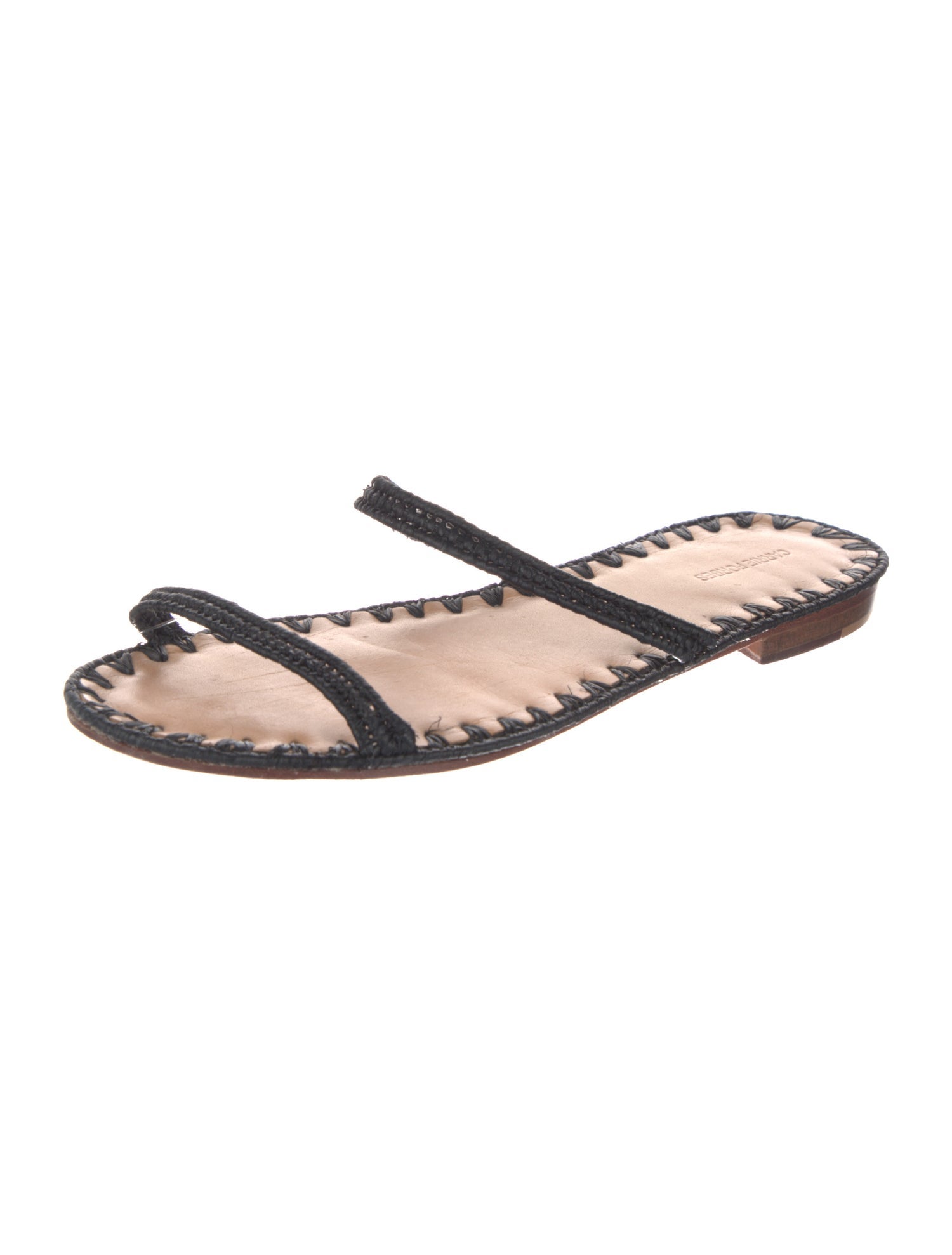 Carrie Forbes Raffia Slides
