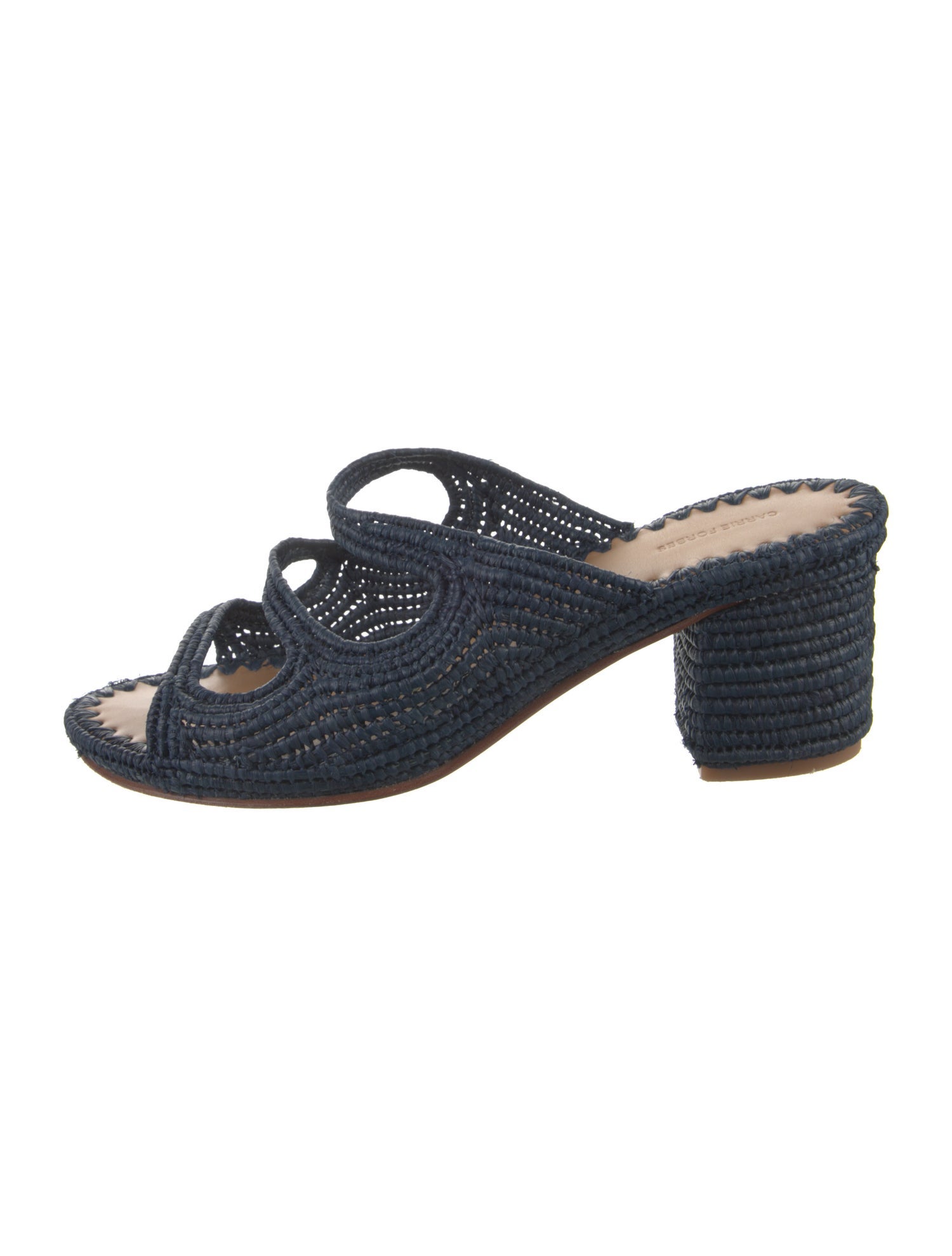 Carrie Forbes Raffia Slides