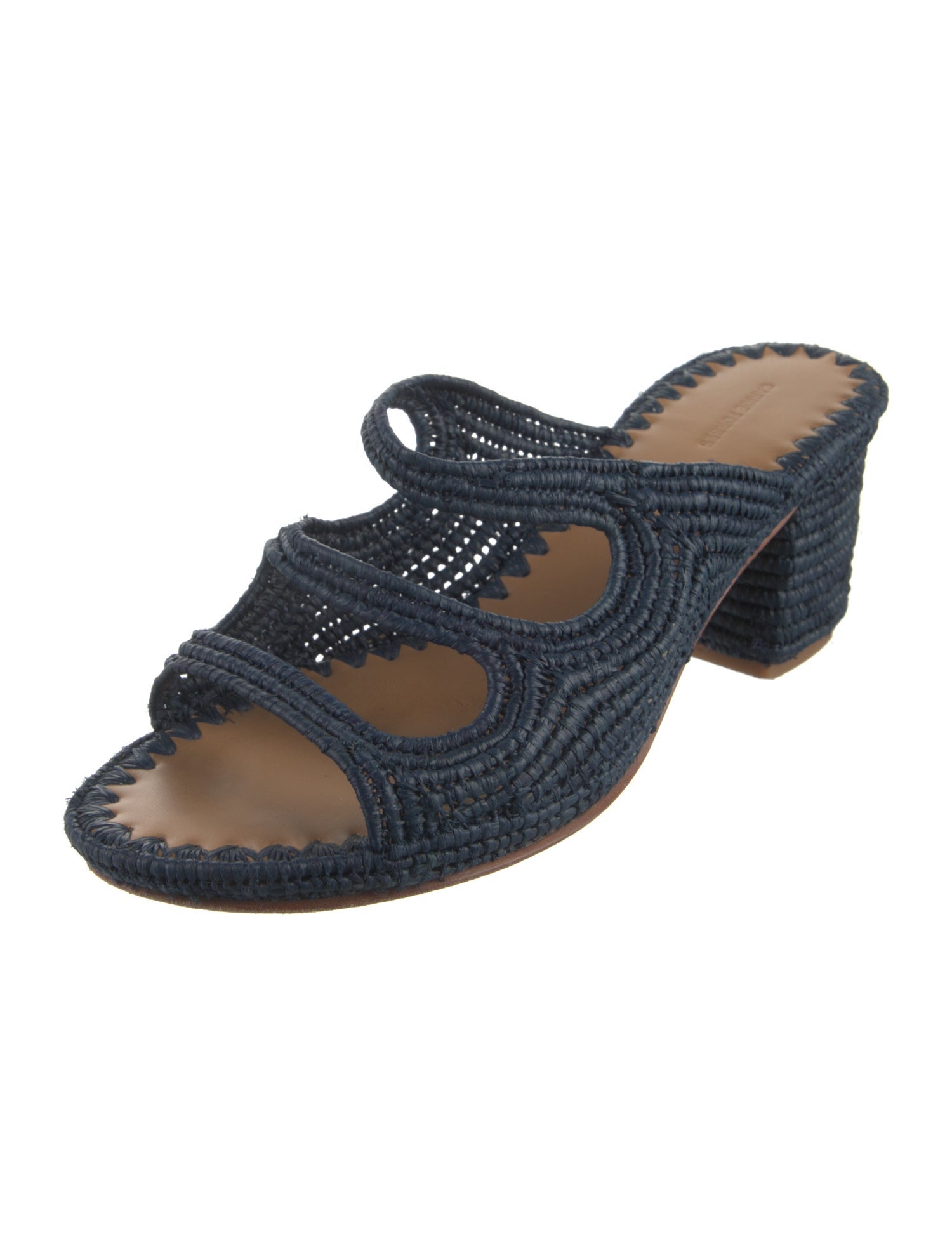 Carrie Forbes Raffia Slides