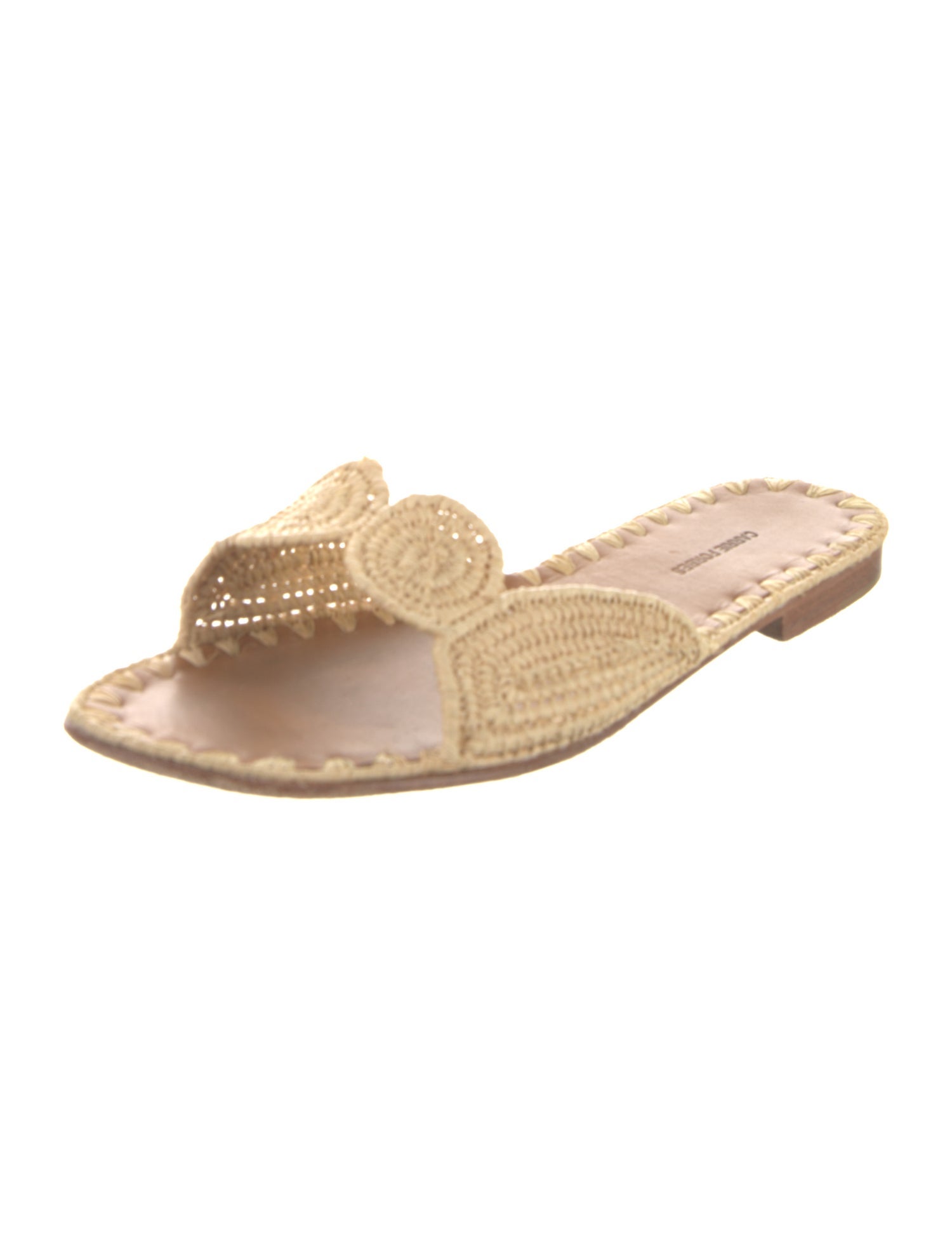Carrie Forbes Raffia Slides