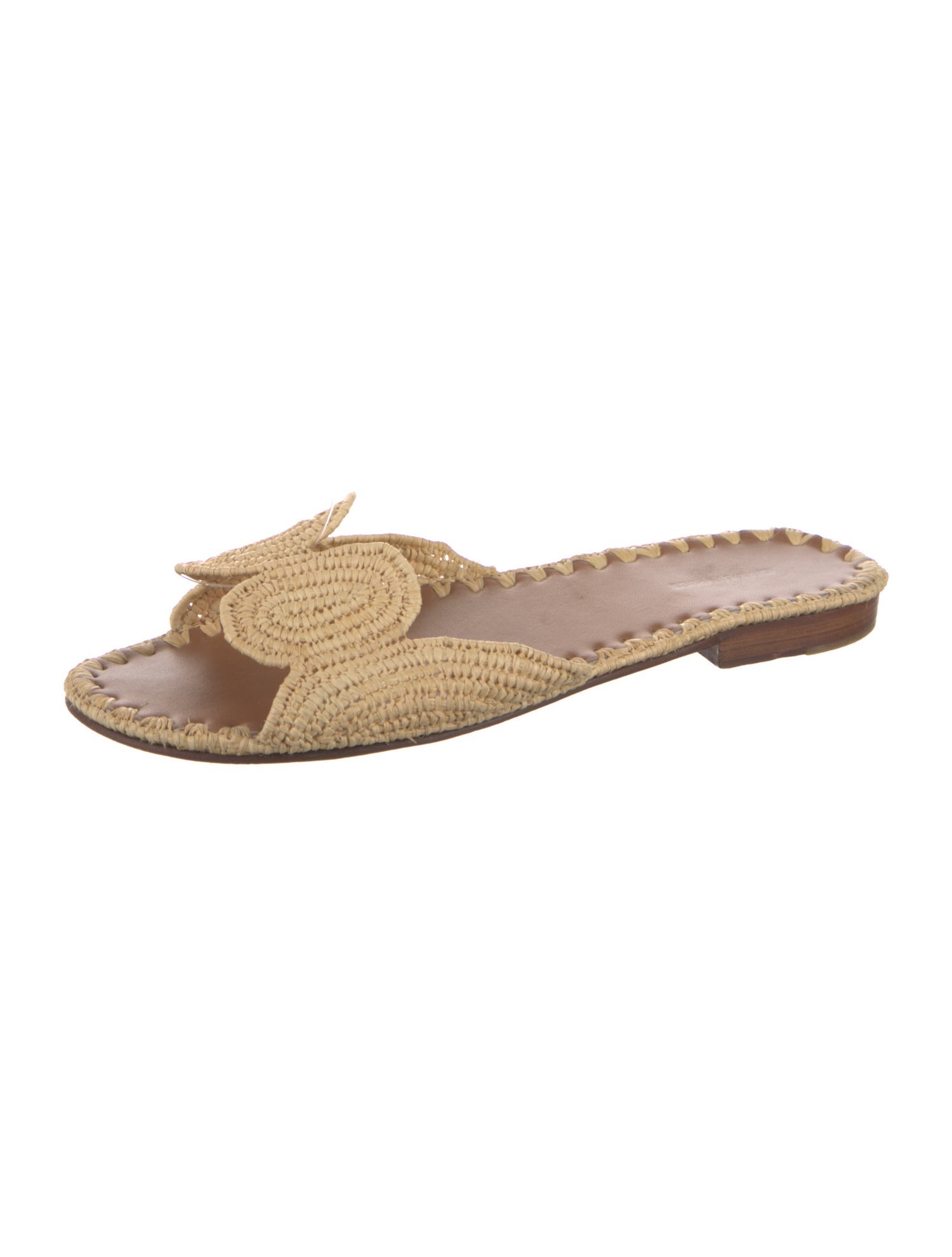 Carrie Forbes Raffia Slides