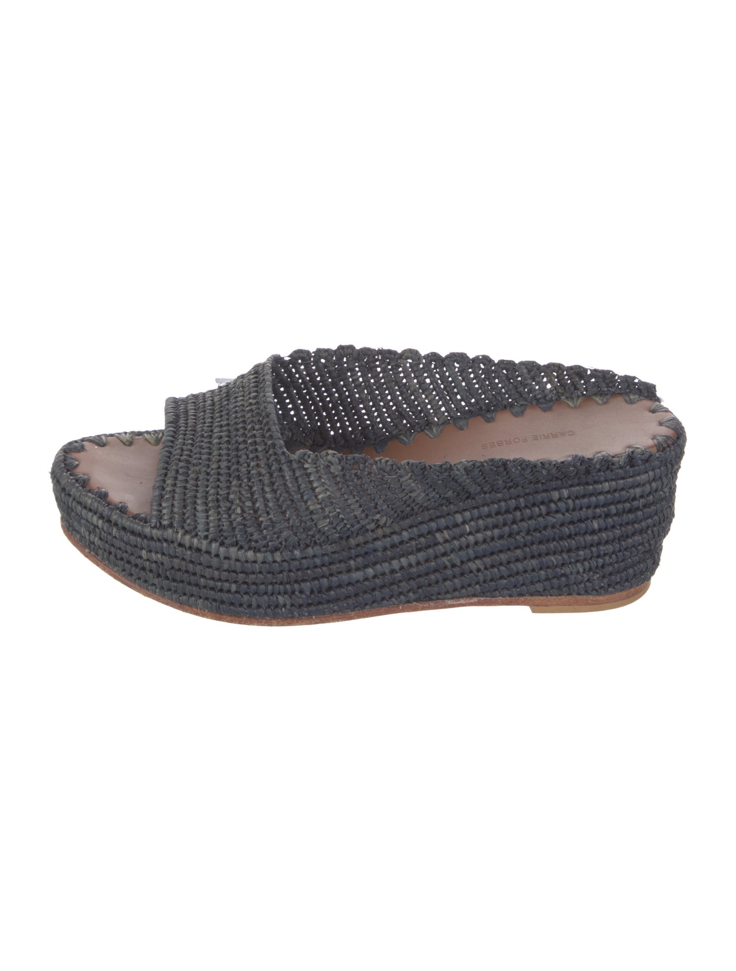 Carrie Forbes Straw Espadrilles