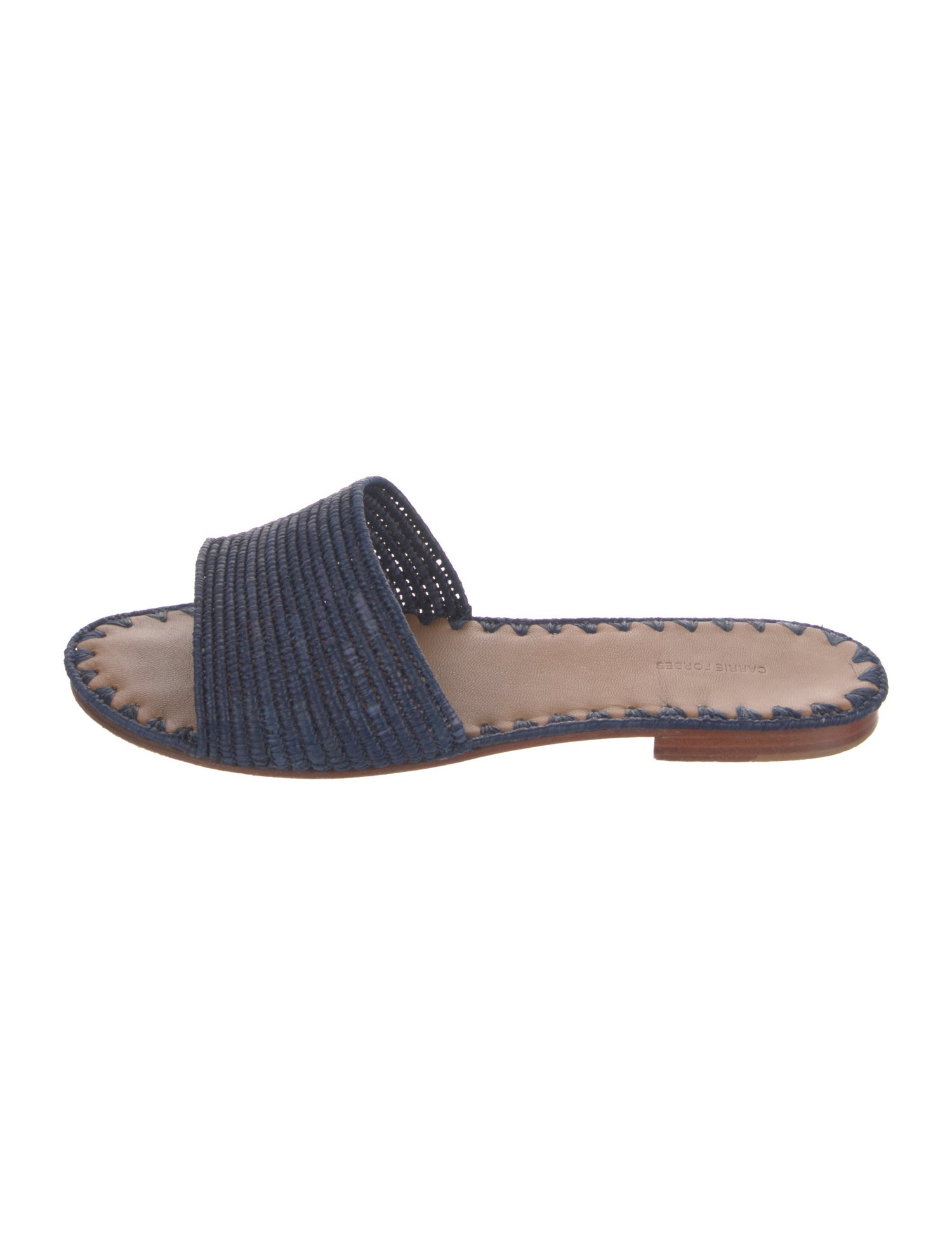 Carrie Forbes Raffia Slides