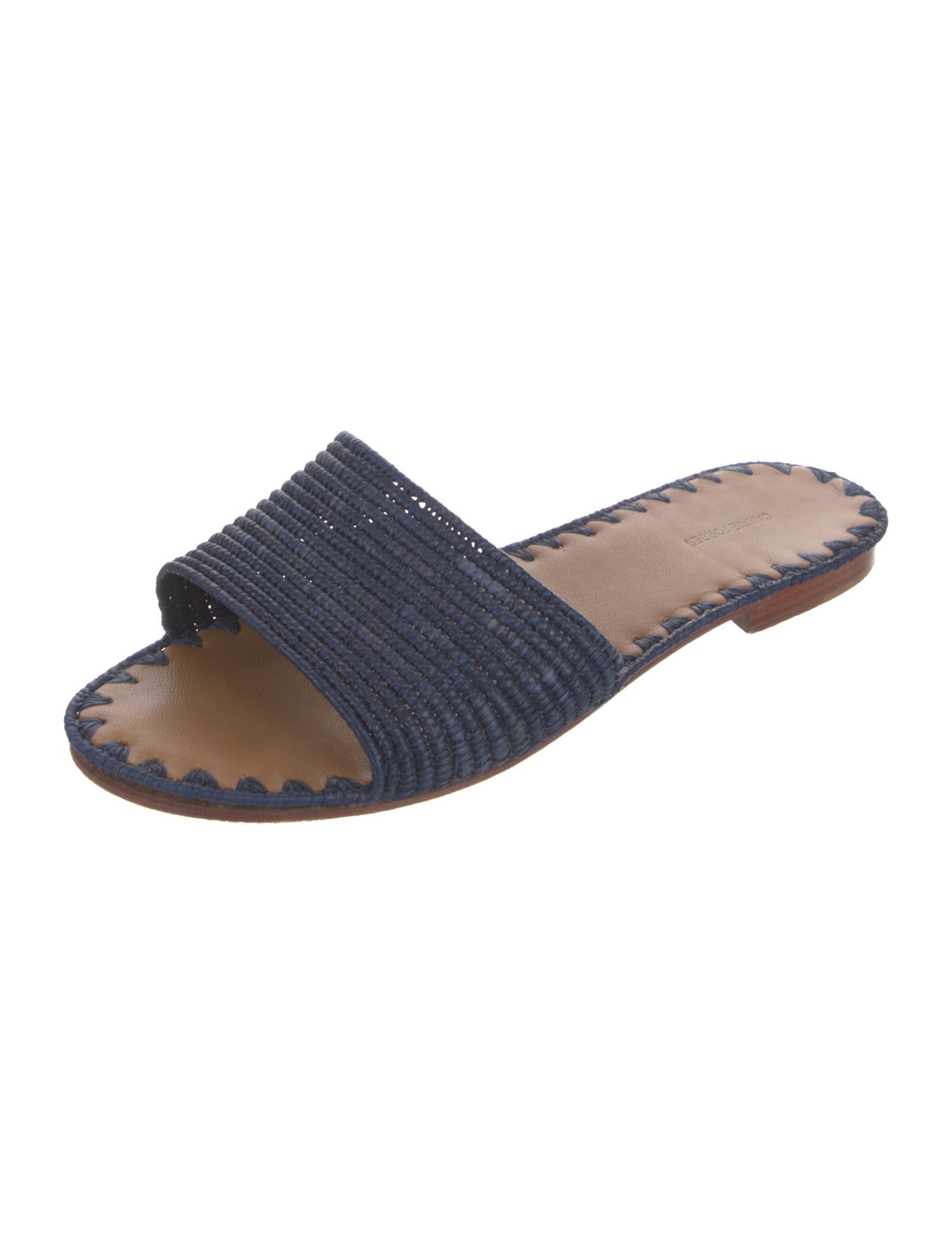 Carrie Forbes Raffia Slides