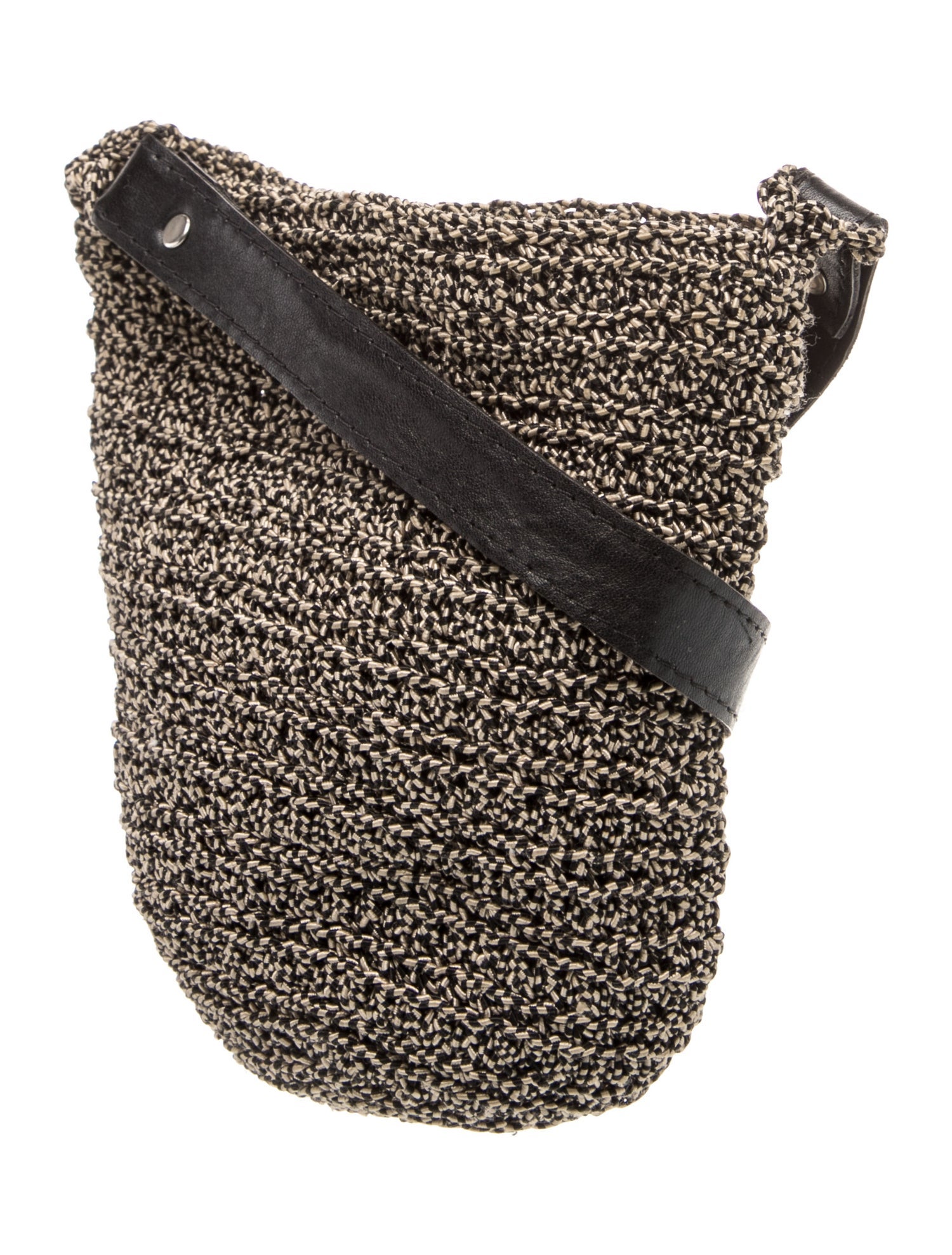 Carrie Forbes Raffia Bucket Bag