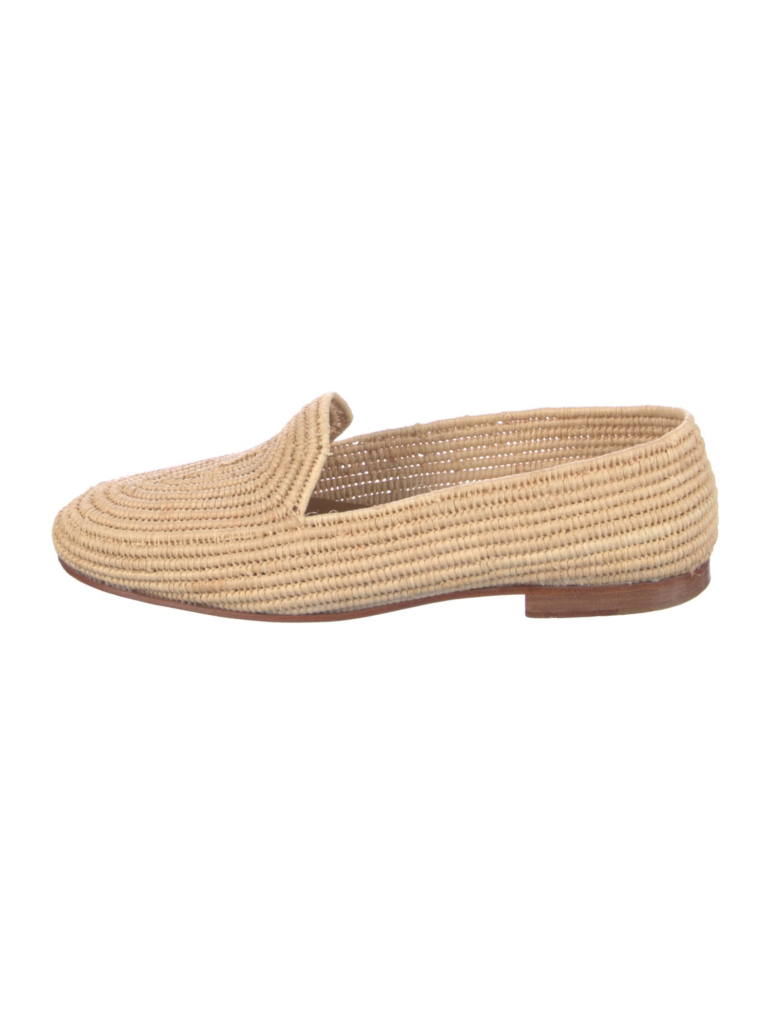Carrie Forbes Raffia Loafers