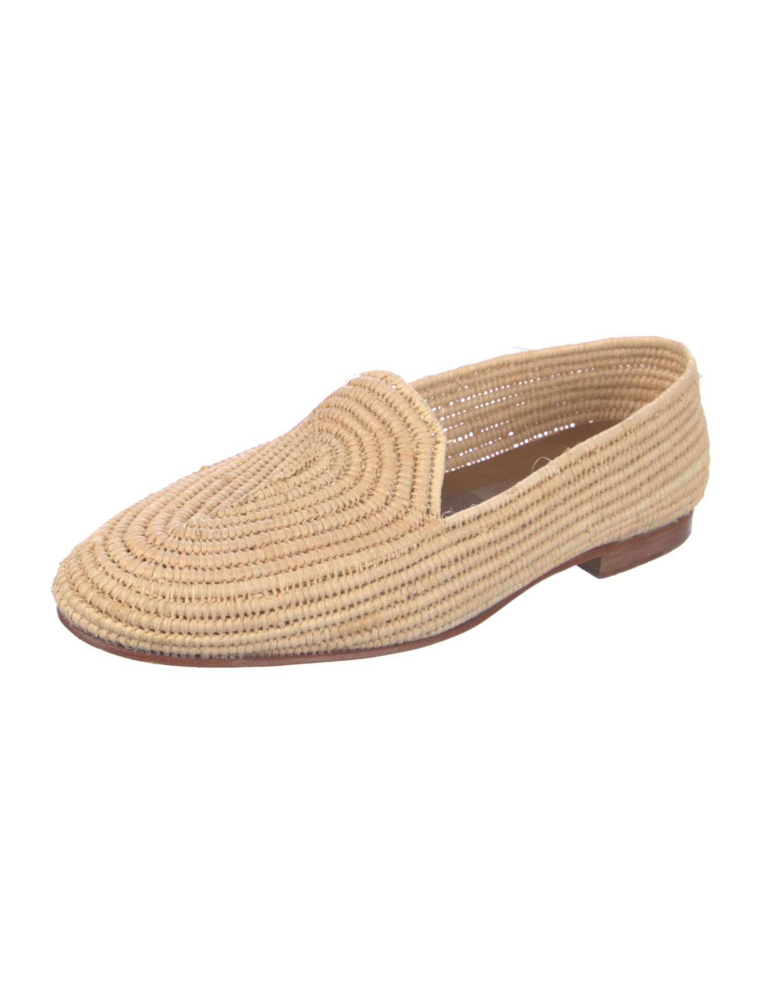 Carrie Forbes Raffia Loafers