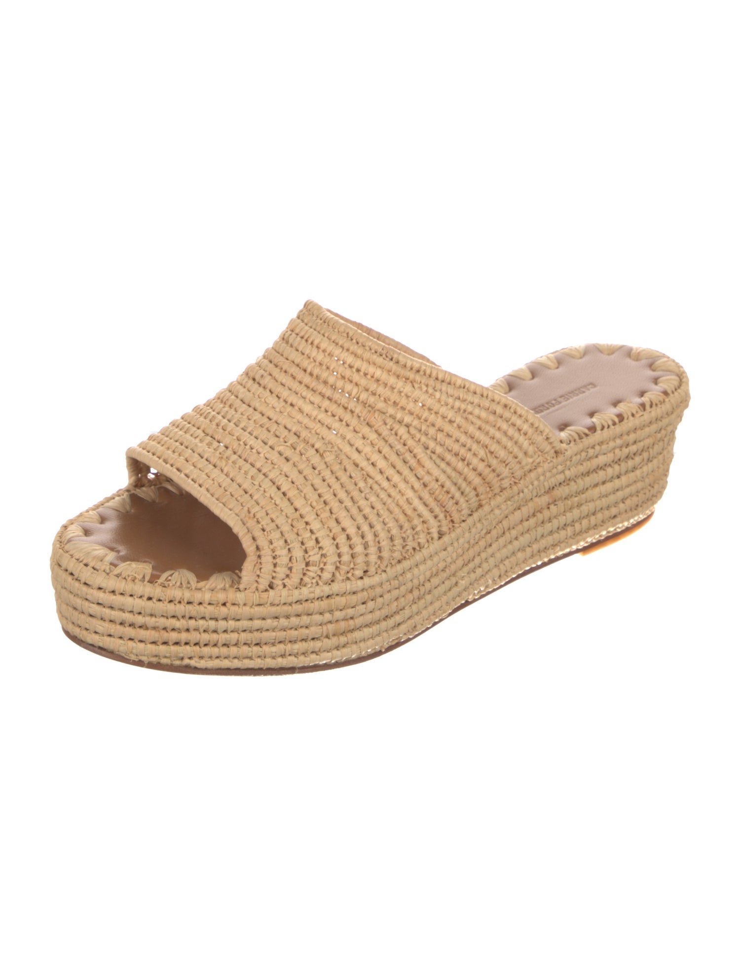 Carrie Forbes Raffia Patterned Espadrilles