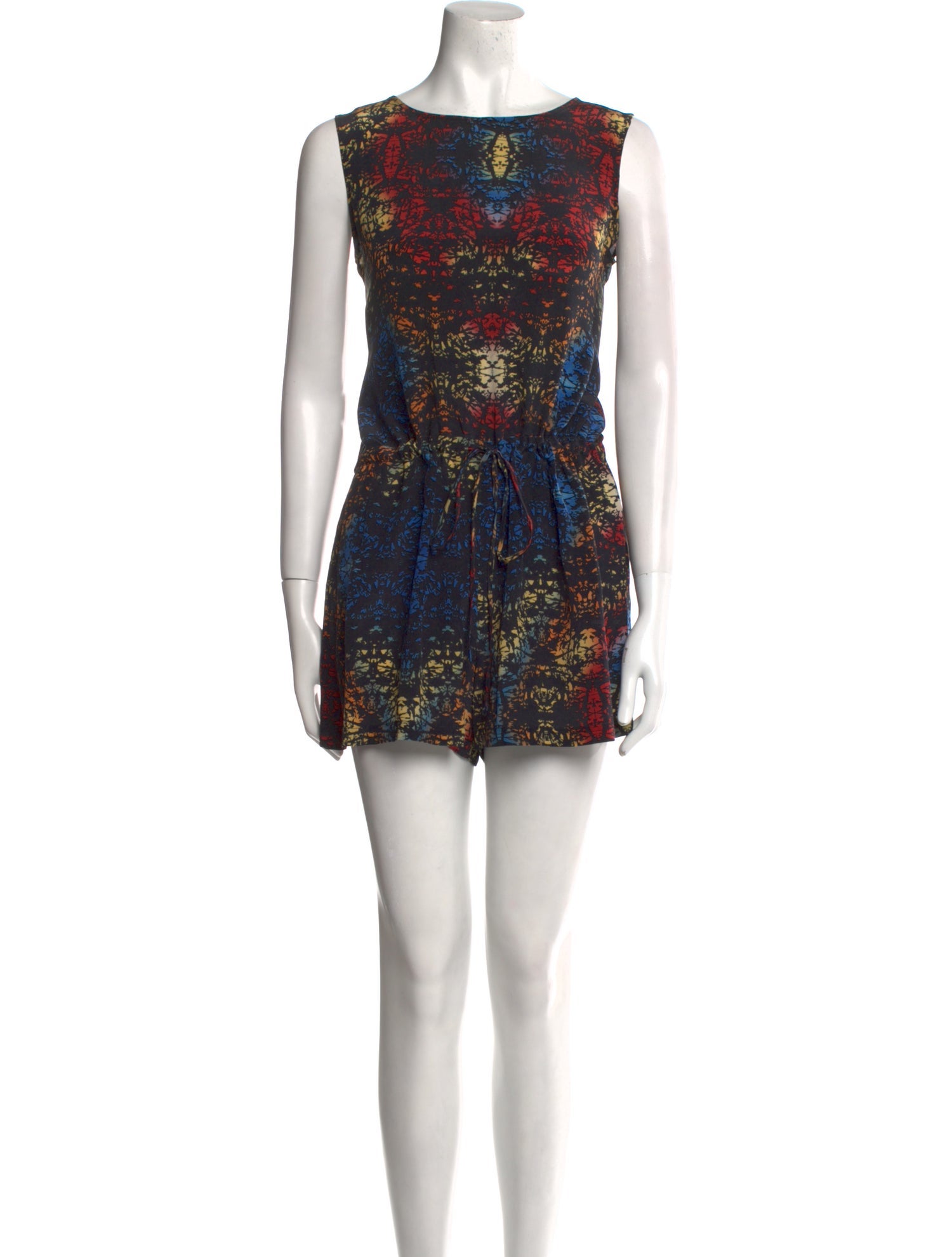 Carolina K Silk Printed Romper