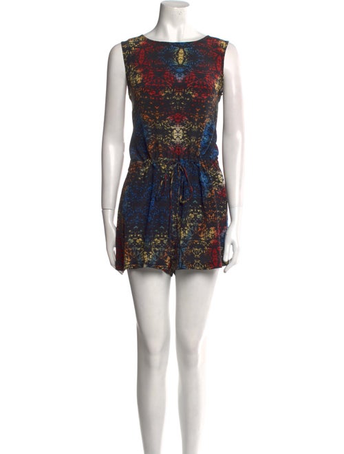 Carolina K Silk Printed Romper