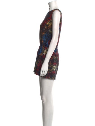 Carolina K Silk Printed Romper