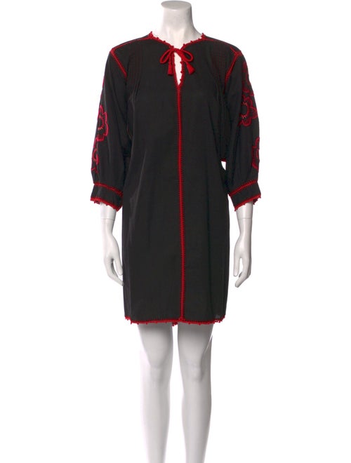 Carolina K V-Neck Mini Dress