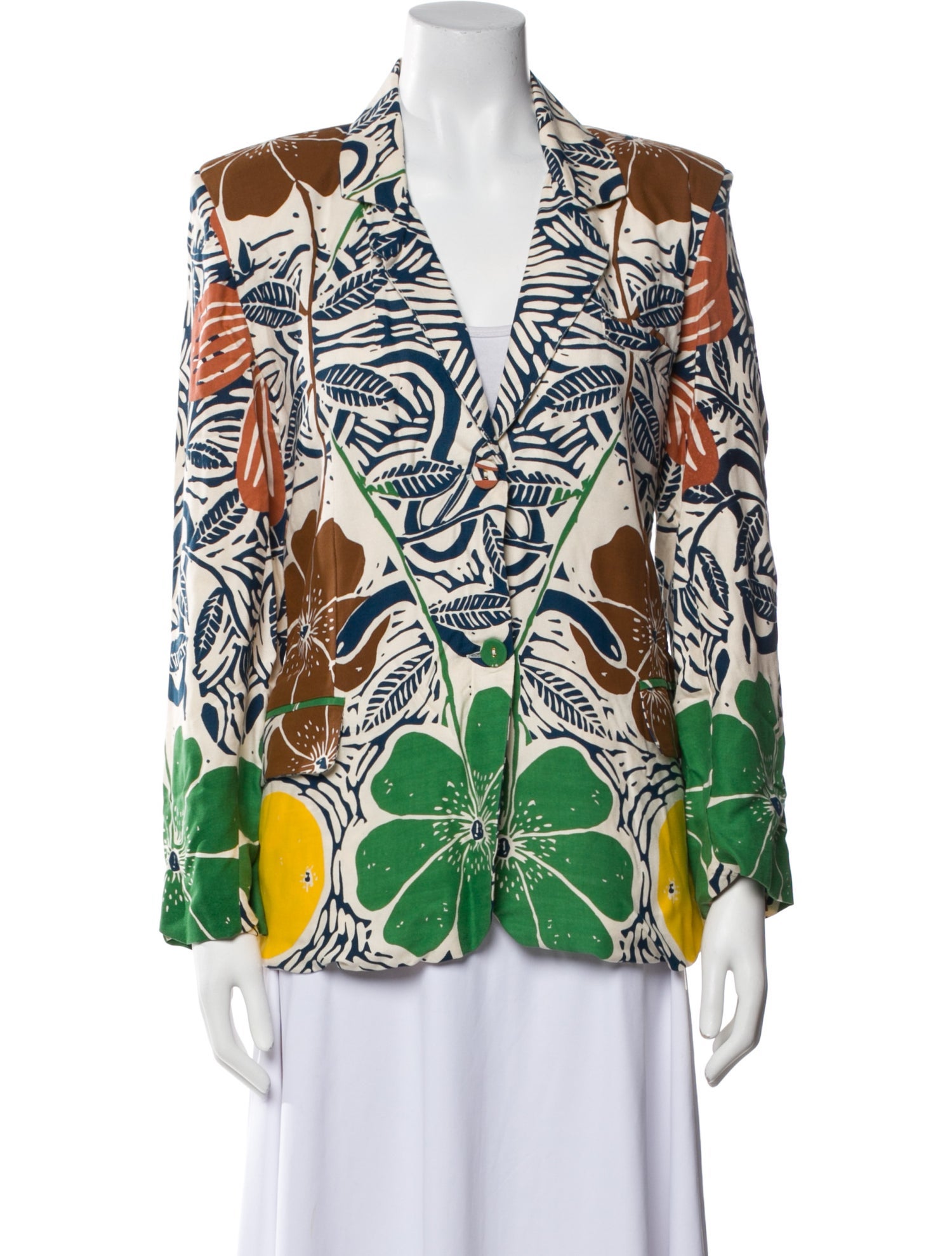 Carolina K Floral Print Blazer w/ Tags