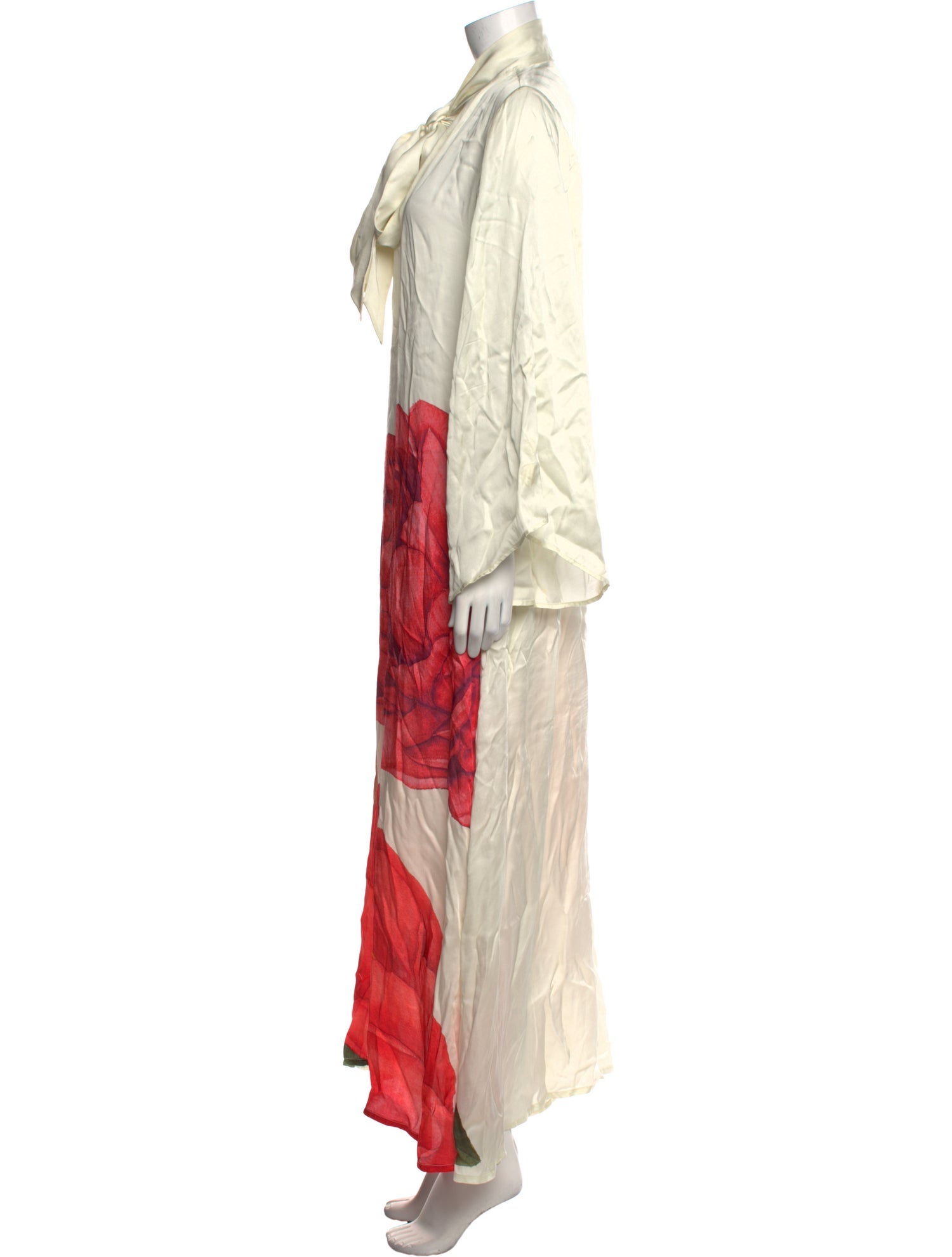 Carolina K Graphic Print Long Dress