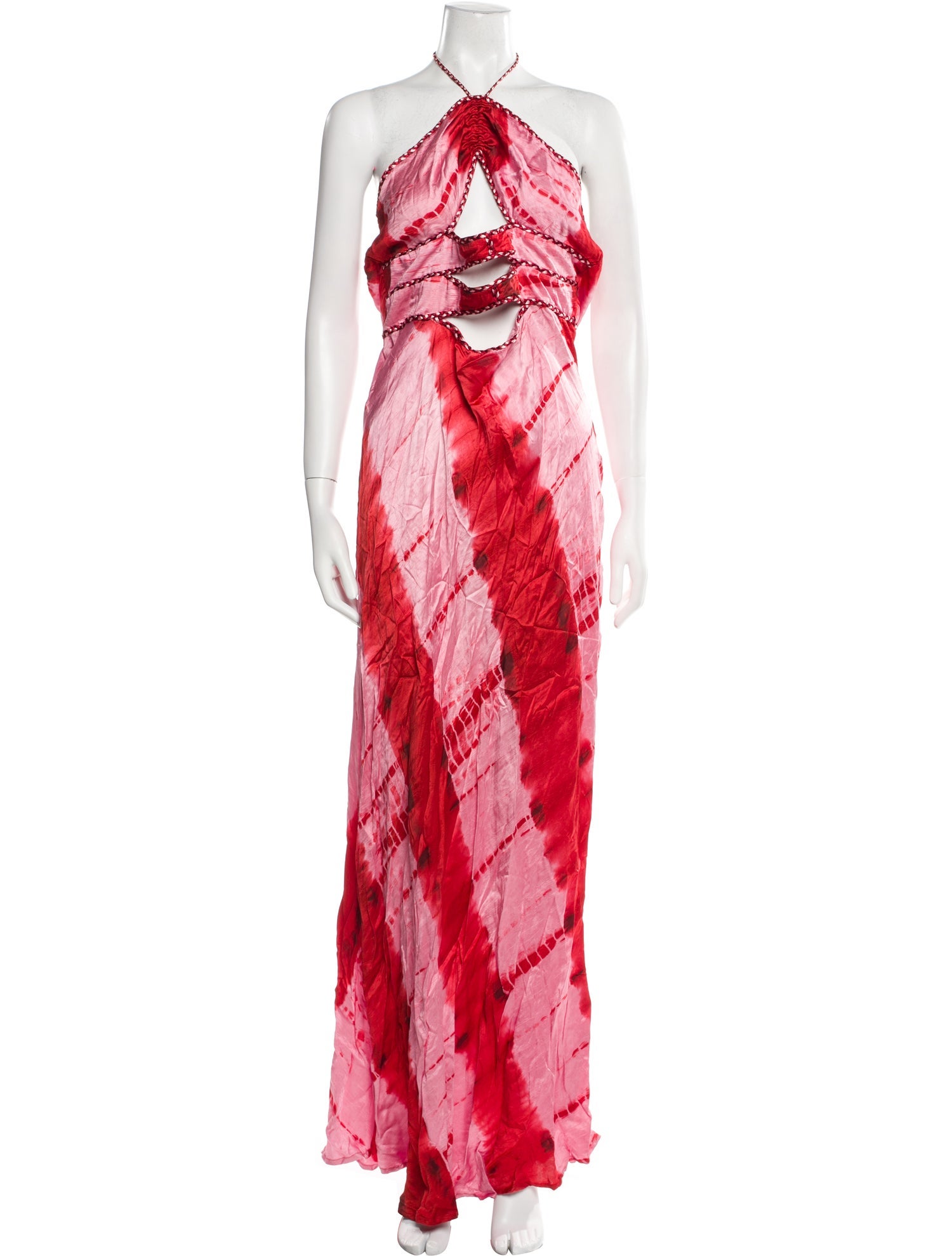 Carolina K Tie-Dye Print Long Dress