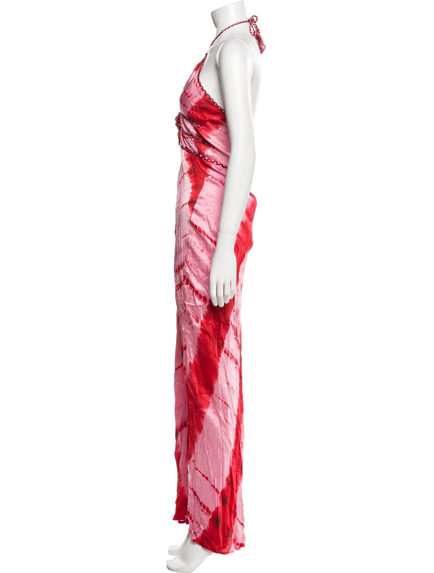 Carolina K Tie-Dye Print Long Dress