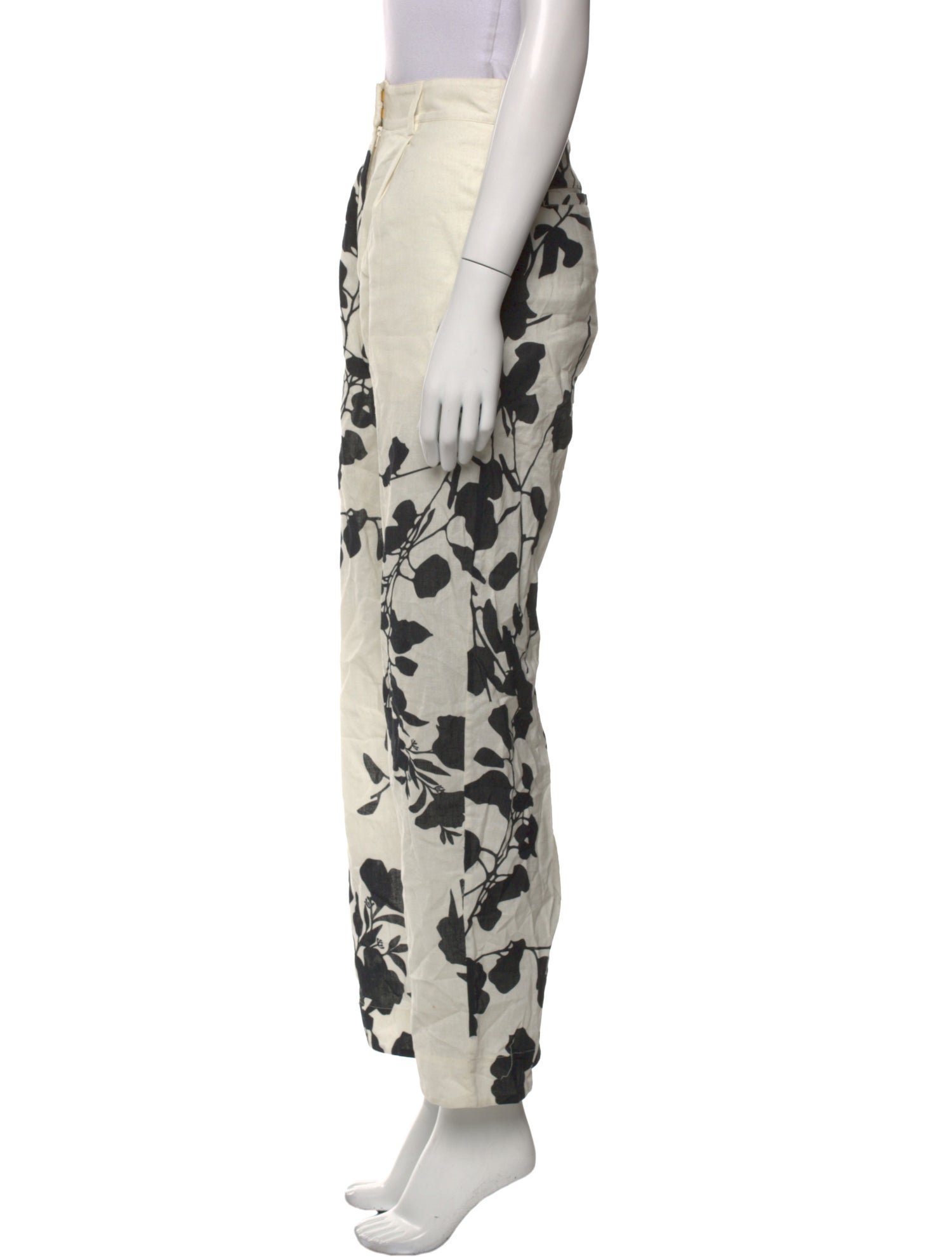 Carolina K Printed Wide Leg Pants