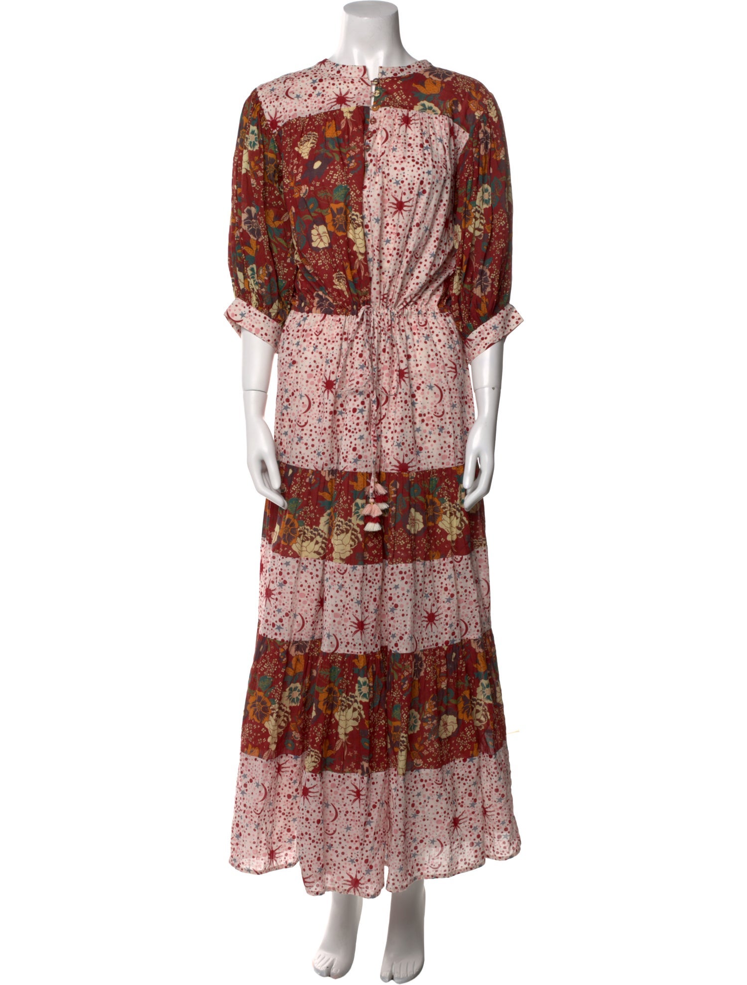 Carolina K Floral Print Long Dress