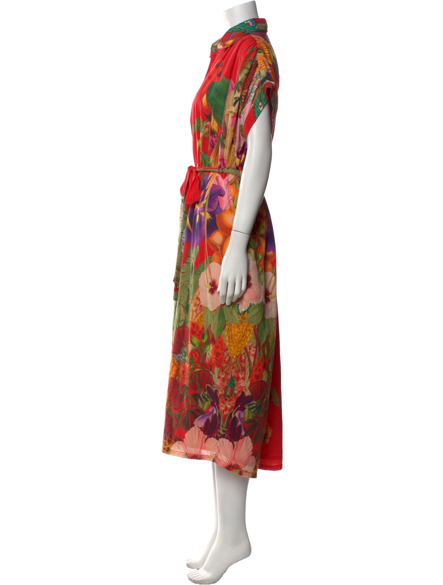 Carolina K Printed Long Dress