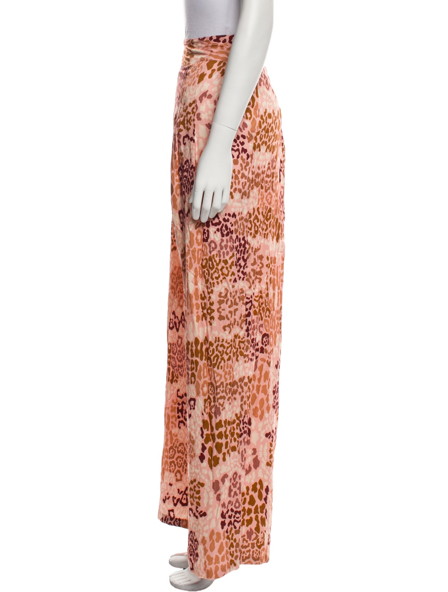 Carolina K Printed Wide Leg Pants