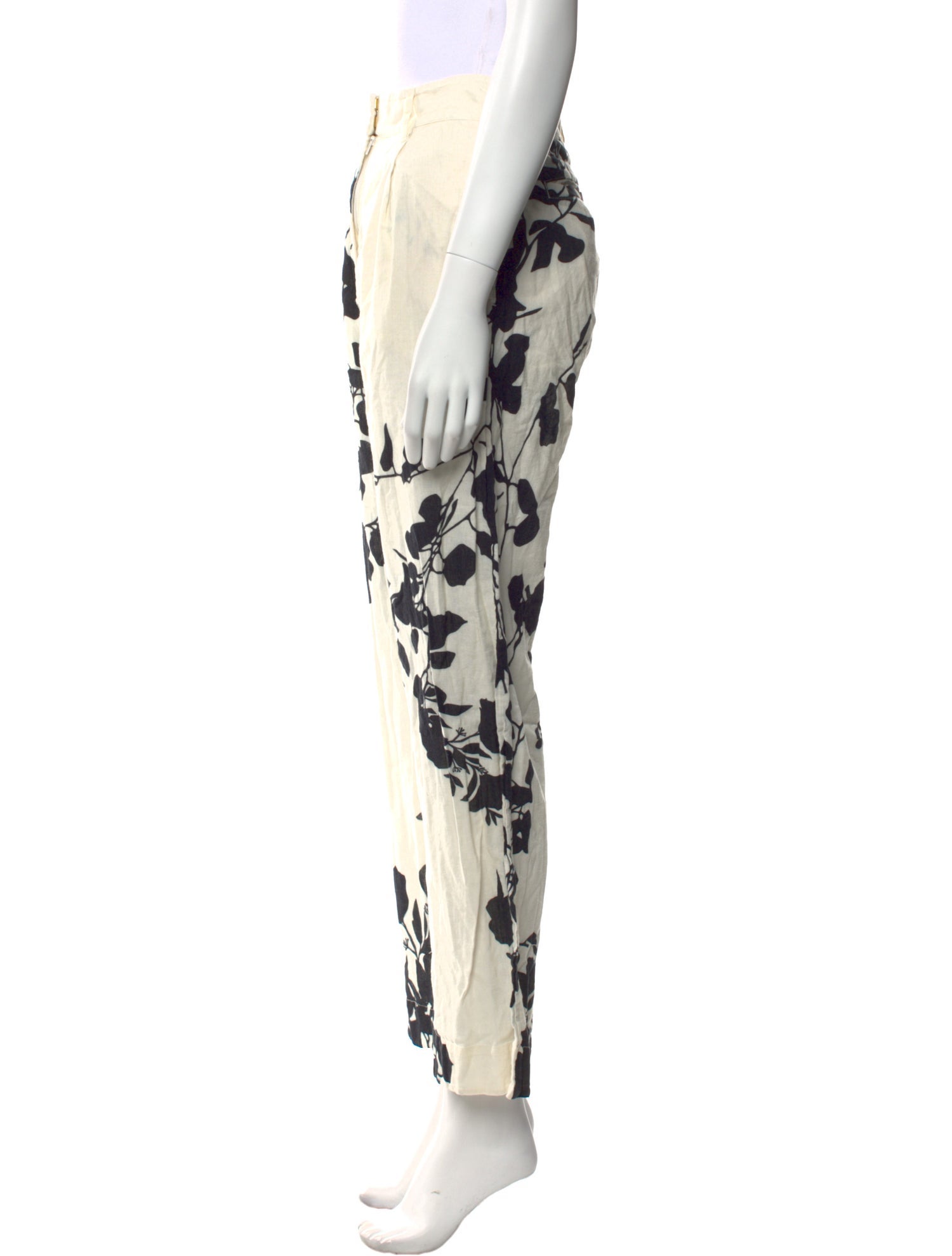 Carolina K Printed Straight Leg Pants