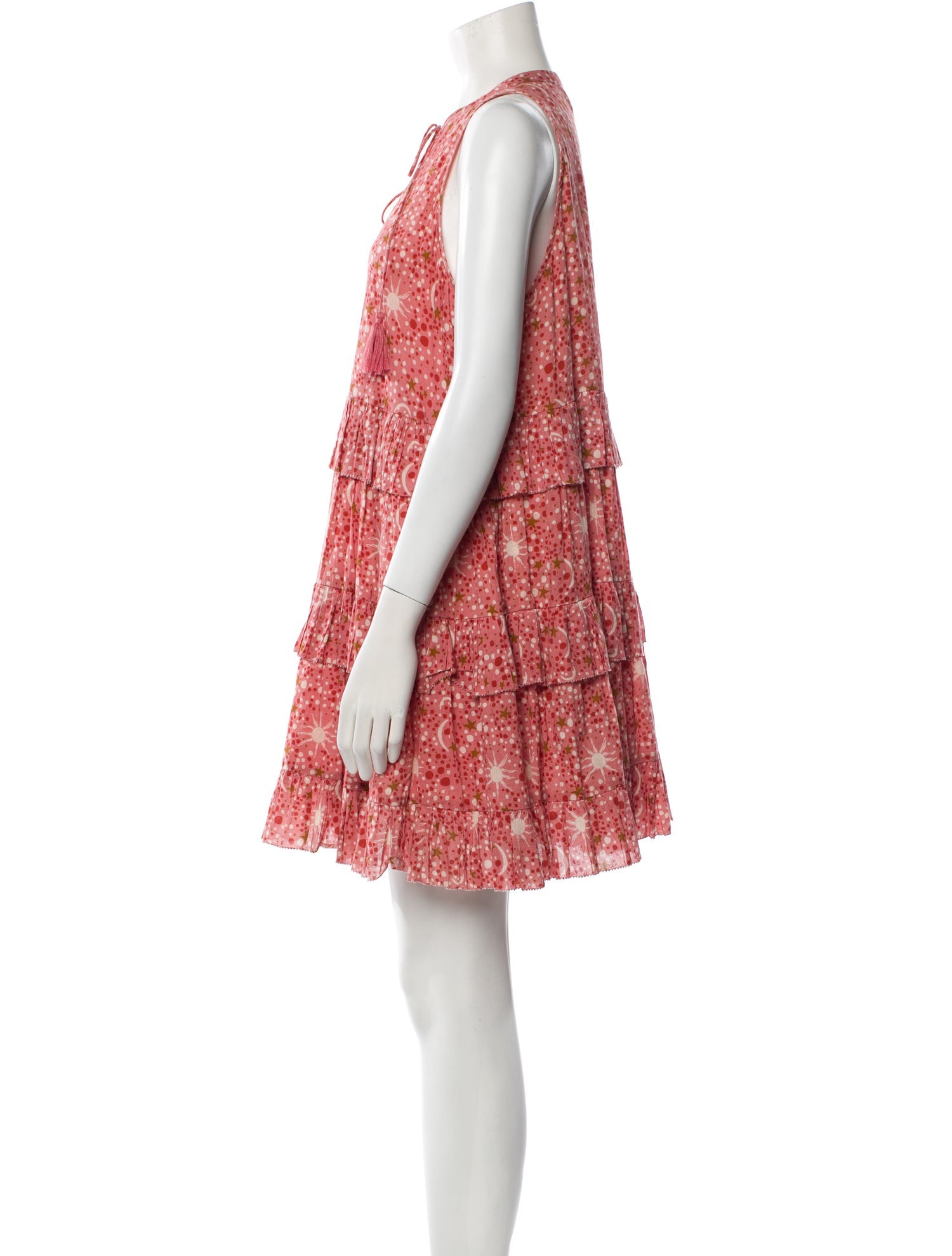 Carolina K Printed Mini Dress